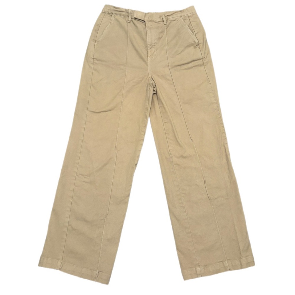 Alex Mill Khaki Wide Leg Chino Pants Women’s Size 10
